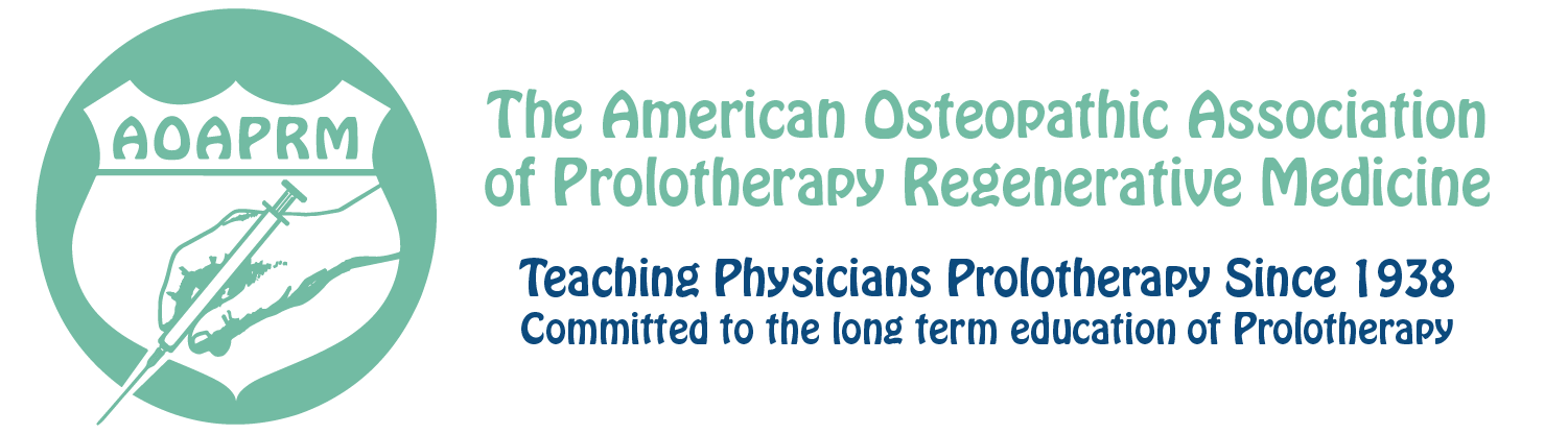 The American Osteopathic Association of Prolotherapy Regenerative Medicine